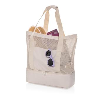 XD Collection Iqlo Aware™ RPET 2-in-1 cooler tote Fawn
