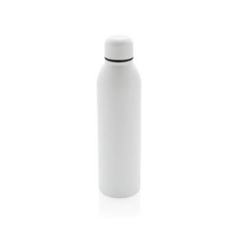 XD Collection RCS Recycled stainless steel vacuum bottle 500ML White