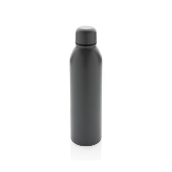 XD Collection RCS Recycled stainless steel vacuum bottle 500ML Anthracite