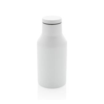 XD Collection RCS recycelte Stainless Steel Kompakt-Flasche Weiß