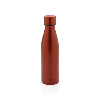 XD Collection RCS recycelte Stainless Steel Solid Vakuum-Flasche Rot