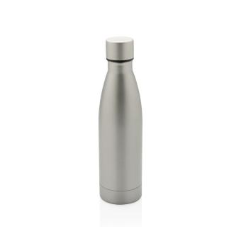 XD Collection RCS Recycled stainless steel solid vacuum bottle Convoy grey
