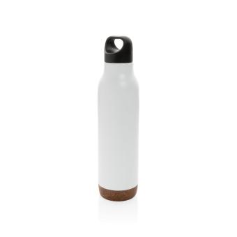 XD Collection Auslaufsichere Vakuum-Flasche mit Kork Weiß