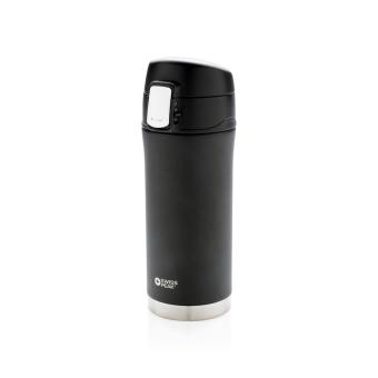 Swiss Peak Elite copper vacuum mug Black