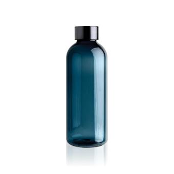 XD Collection Auslaufsichere Trinkflasche mit Metalldeckel Blau