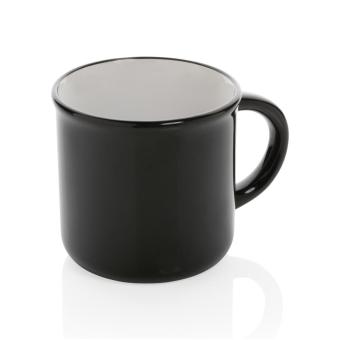 XD Collection Vintage ceramic mug Black/white