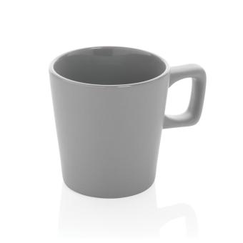 XD Collection Ceramic modern coffee mug 300ml Convoy grey