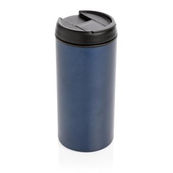 XD Xclusive Metro Becher Becher aus RCS recyceltem Stainless-Steel Blau