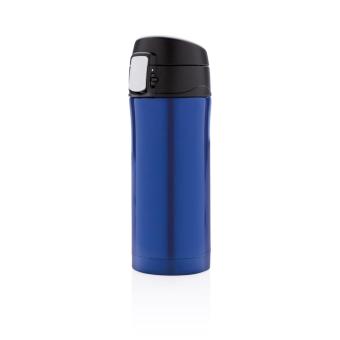XD Collection RCS Recycled stainless steel easy lock vacuum mug Aztec blue