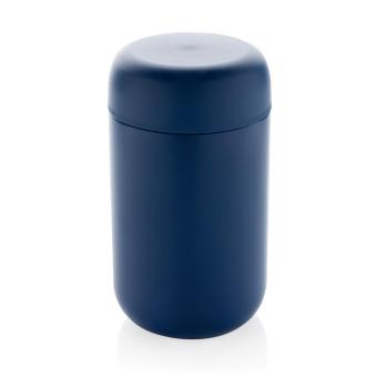 XD Xclusive Brew RCS certified recycled stainless steel vacuum tumbler Aztec blue