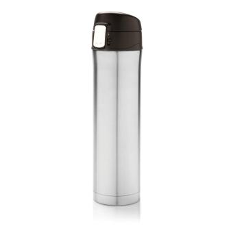 XD Collection Easy Lock Vakuum-Flasche aus RCS recyceltem Stahl Silber