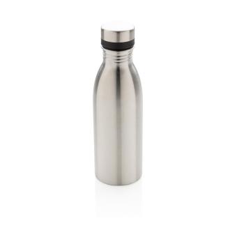 XD Collection Deluxe Wasserflasche aus RCS recyceltem Stainless-Steel Silber