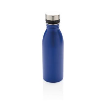 XD Collection RCS Recycled stainless steel deluxe water bottle Aztec blue