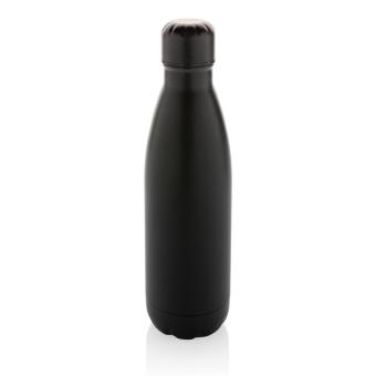 XD Collection Eureka einwandige Wasserflasche aus RCS rec. Stainless-Steel Schwarz