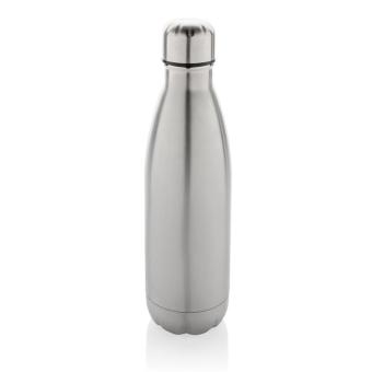 XD Collection Eureka einwandige Wasserflasche aus RCS rec. Stainless-Steel Silber