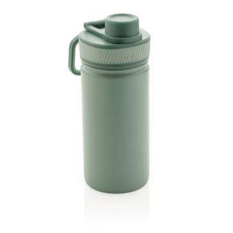XD Collection Sport Vakuum-Flasche aus Stainless Steel 550ml, natur Natur,grün