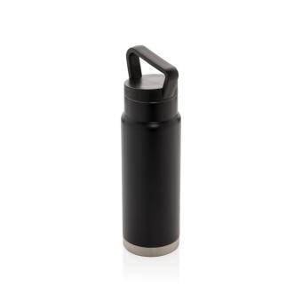 XD Collection Leakproof vacuum on-the-go bottle with handle Black