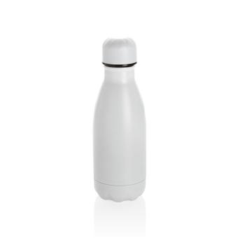 XD Collection Solid Color Vakuum Stainless-Steel Flasche 260ml Weiß