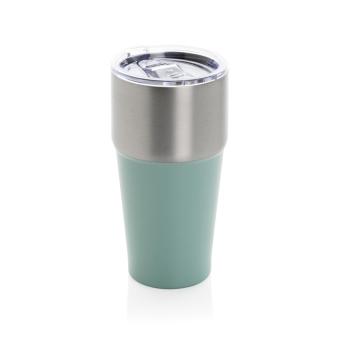 XD Collection Fluid RCS certified recycled steel tumbler 500ml Green