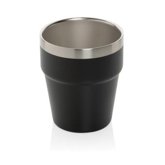 XD Collection Clark Doppelwandige RCS Kaffeetasse 300ml Schwarz