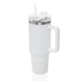 XD Collection Peakflow RCS recycled steel tumbler 1200ML White