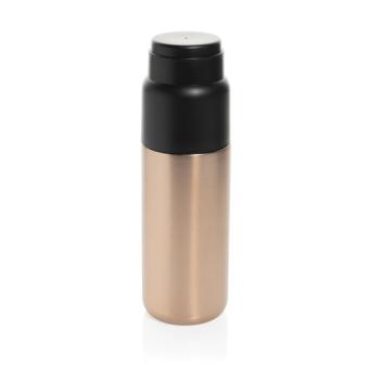 XD Collection Thermocup RCS recycled vacuum flask with cup 500ml Bronze