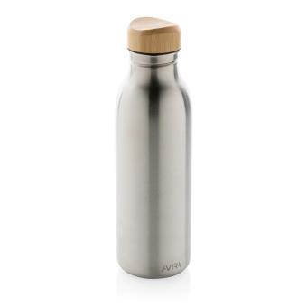 Avira Alcor 600ml Wasserflasche aus RCS rec. Stainless-Steel Silber