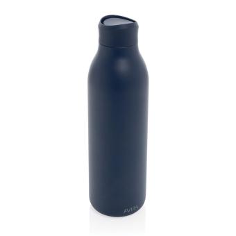 Avira Alok 360 Klick-Wasserflasche aus RCS rec. Stahl, 600ml Navy