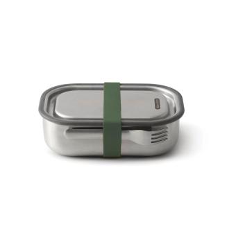 Black + Blum Black+Blum Stainless Steel Lunch Box groß Olivgrün