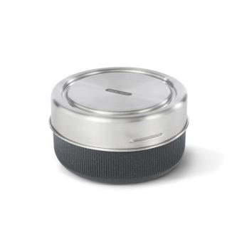 Black + Blum Black+Blum Glass Lunch Bowl 750ml Silber