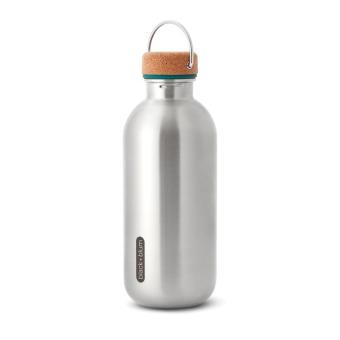 Black + Blum Black+Blum Stahl-Wasserflasche 600ml Türkis