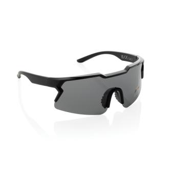 XD Collection SproShield RCS plastic activity glasses with polarized lens Black