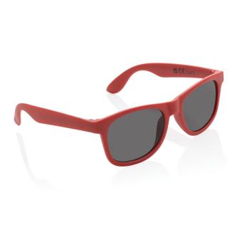XD Collection Sonnenbrille aus RCS recyceltem PP-Kunststoff Rot