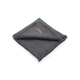 Ukiyo Aware™ Polylana® woven blanket 130x150cm Convoy grey