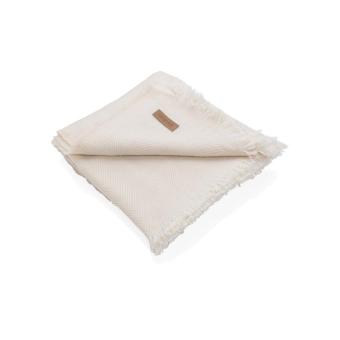 Ukiyo Aware™ Polylana® woven blanket 130x150cm Off white