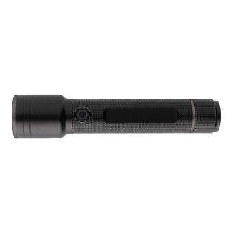 GearX Gear X RCS recycled aluminum USB-rechargeable torch large Black