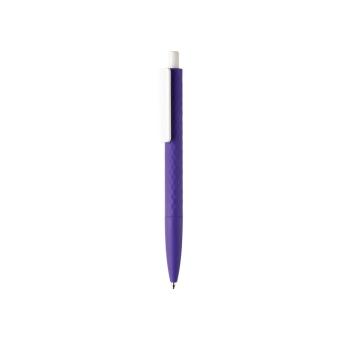 XD Collection X3-Stift mit Smooth-Touch, lila Lila, weiß