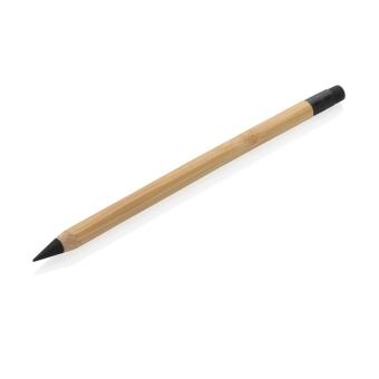 XD Collection Bamboo infinity pencil with eraser Brown