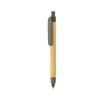 XD Collection Write responsible recycled paper barrel pen Green