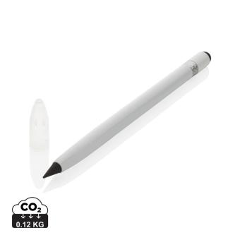 XD Collection Aluminium inkless pen with eraser 