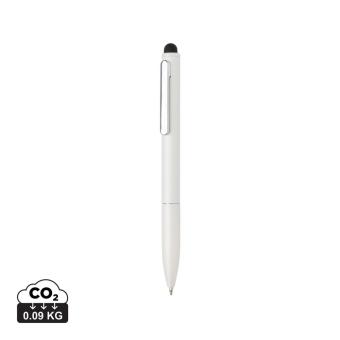 XD Collection Kymi RCS certified recycled aluminium pen with stylus 