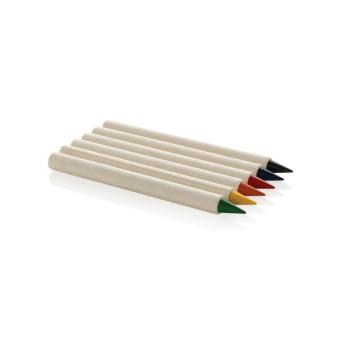 XD Collection Micki GRS Infinity 6-teiliges Buntstift-Set Weiß