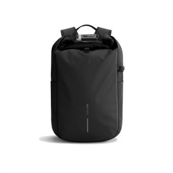 XD Design Urban wasserabweisender Anti-Diebstahl Rucksack Schwarz/silber