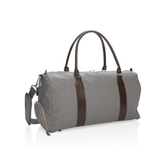 XD Collection Weekend bag with USB A output Convoy grey