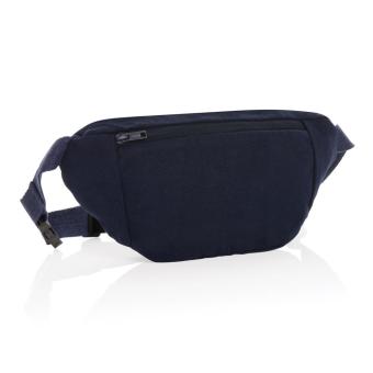 XD Collection Impact Aware™ 285g/m² ungefärbte rCanvas-Gürteltasche Navy
