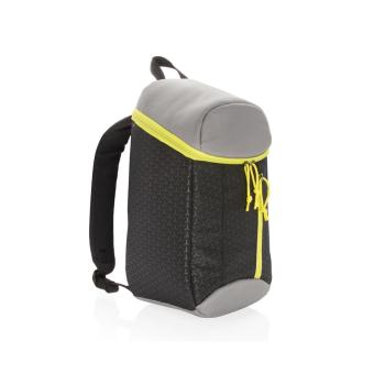 XD Collection Hiking cooler backpack 10L, black Black, lime