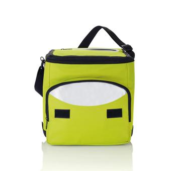 XD Collection Foldable cooler bag, green Green, silver