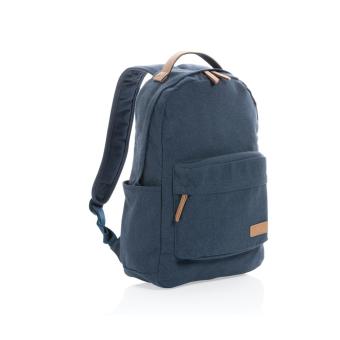 XD Collection Impact AWARE™ 16 oz. rCanvas Rucksack Blau