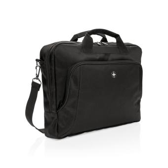 Swiss Peak Deluxe 15” laptop bag Black