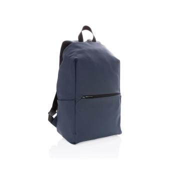 XD Collection Smooth PU 15.6"laptop backpack Navy